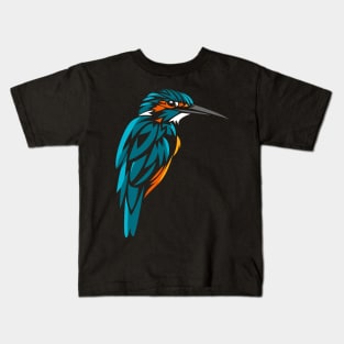 Tribal Sparrow Kids T-Shirt